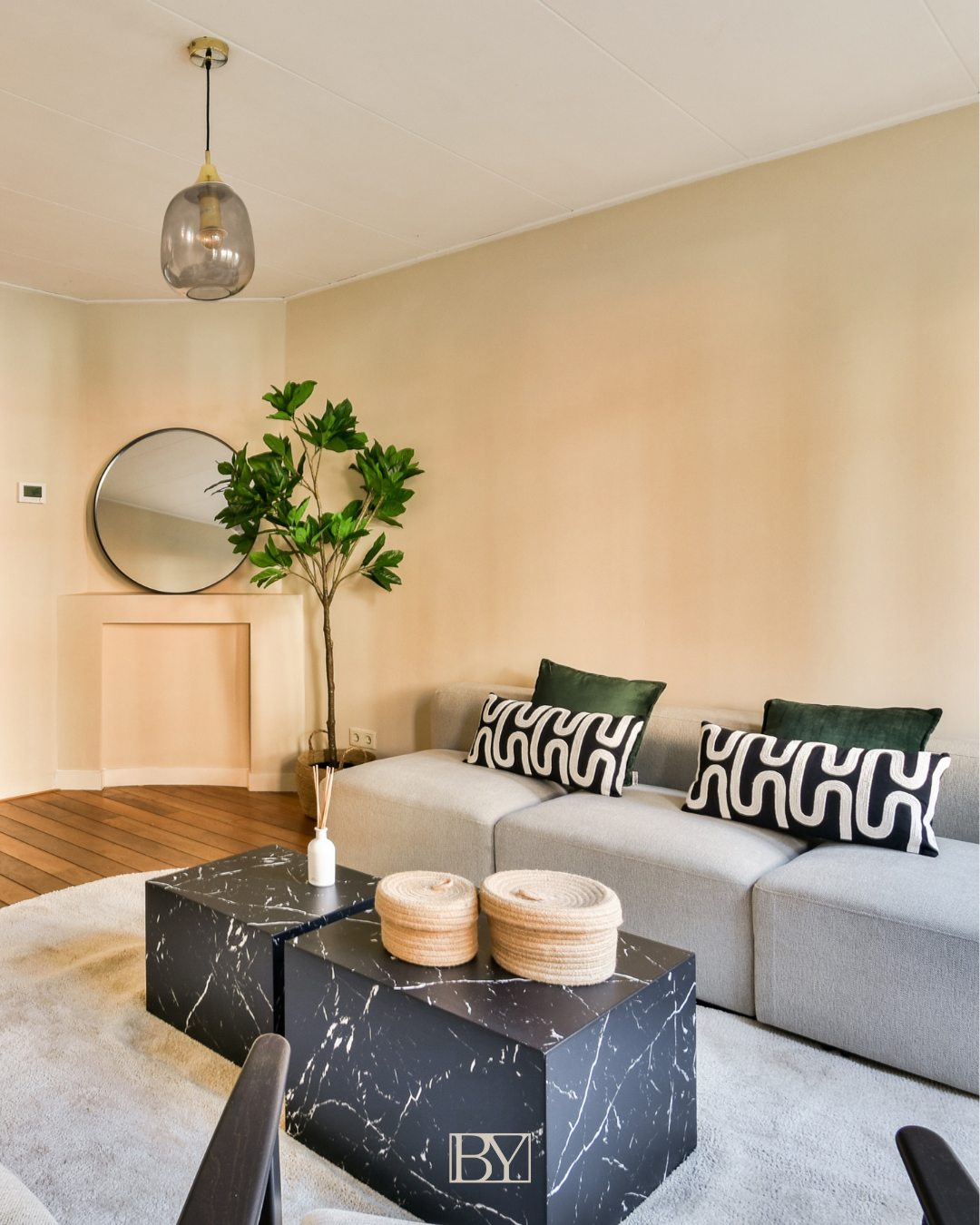 Woonkamer styling By Homestaging amsterdam