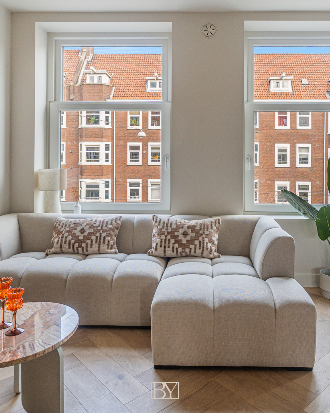 Woonkamer styling By Homestaging amsterdam