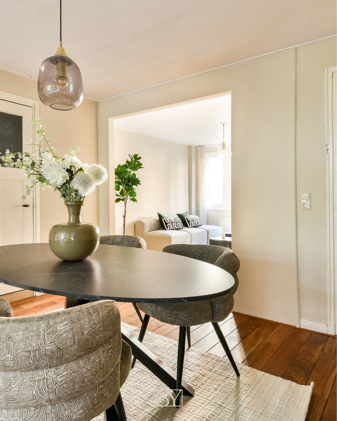 Woonkamer styling By Homestaging amsterdam