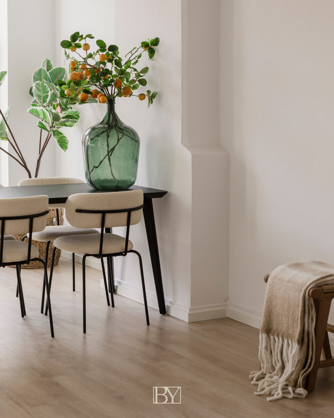 Professioneel gestylede interieurfoto homestaging woning