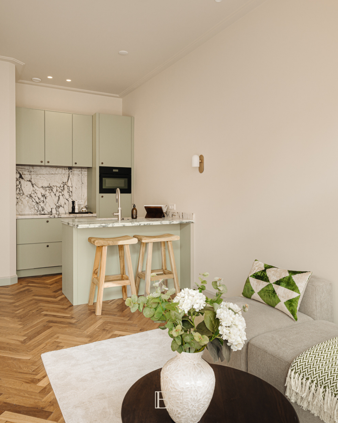 Professioneel gestylede interieurfoto homestaging woning