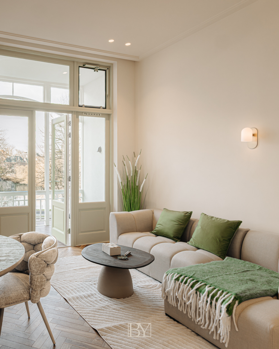 Professioneel gestylede interieurfoto homestaging woning