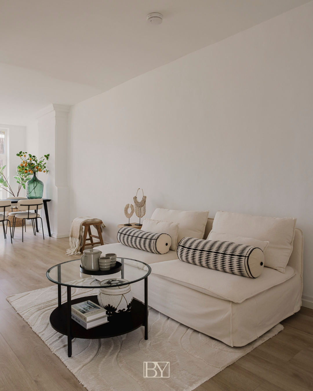 Professioneel gestylede interieurfoto homestaging woning