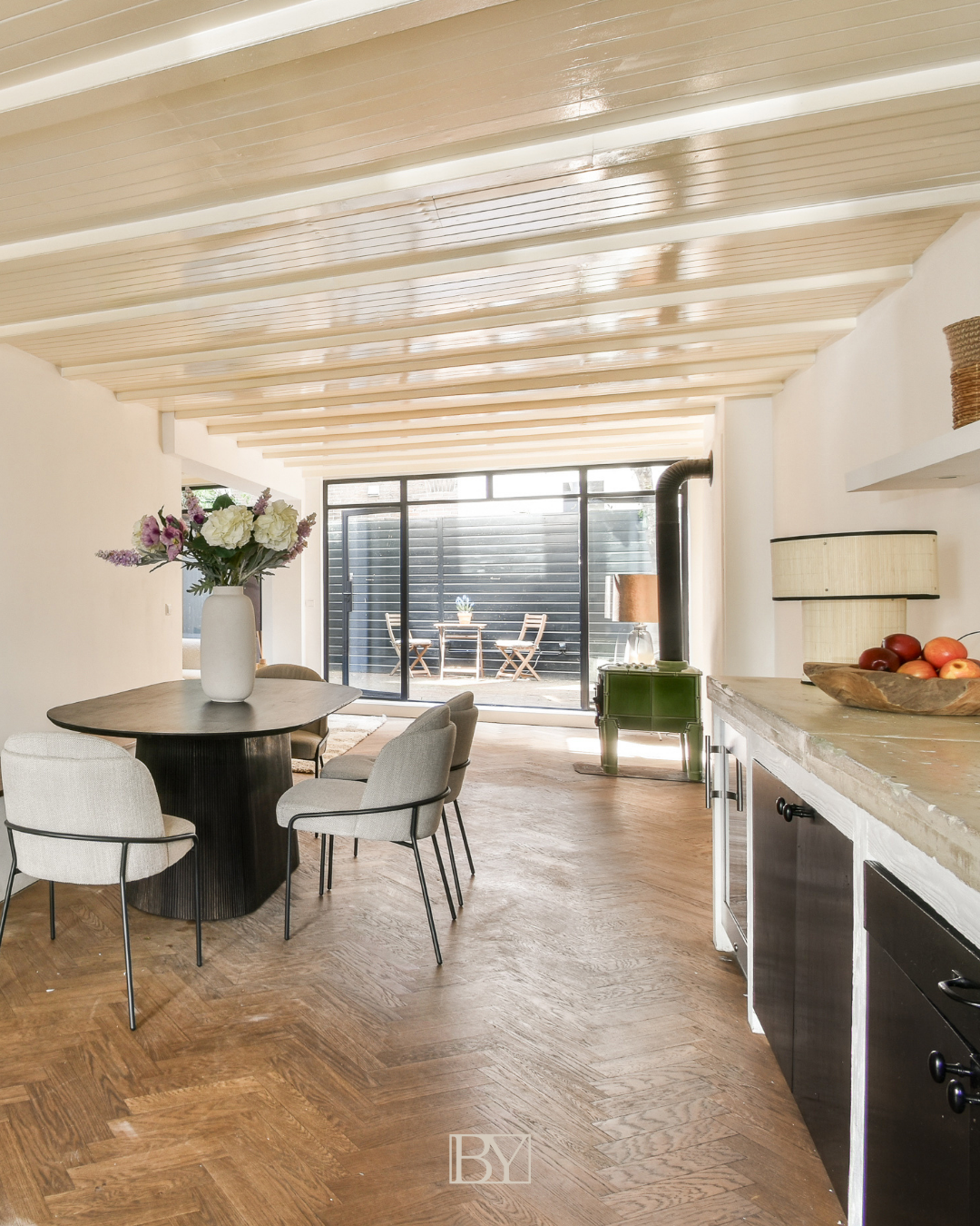 Professioneel gestylede interieurfoto homestaging woning