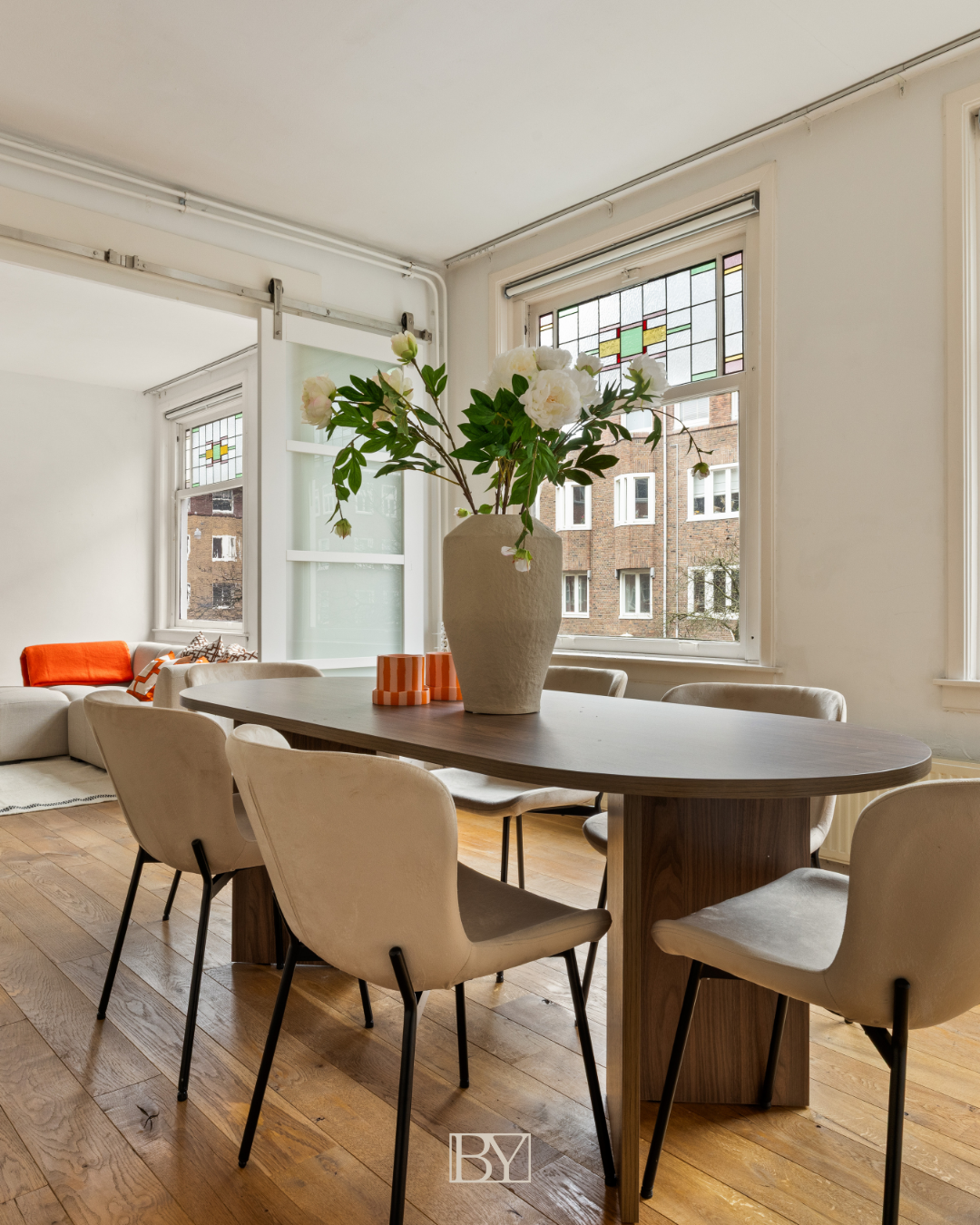 Professioneel gestylede interieurfoto homestaging woning