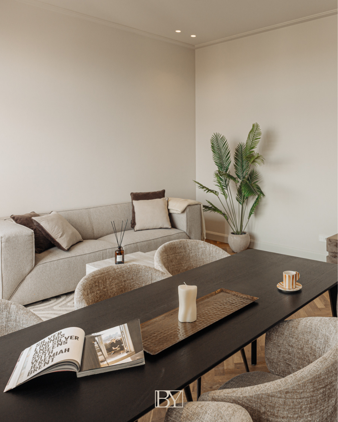 Professioneel gestylede interieurfoto homestaging woning