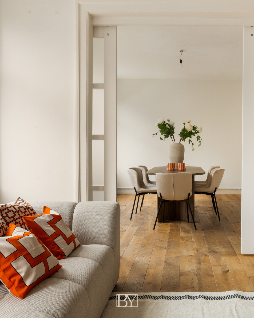 Professioneel gestylede interieurfoto homestaging woning
