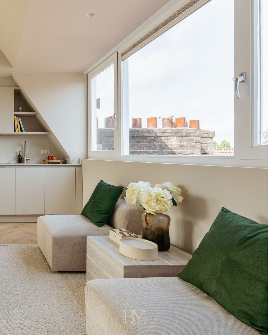 Professioneel gestylede interieurfoto homestaging woning