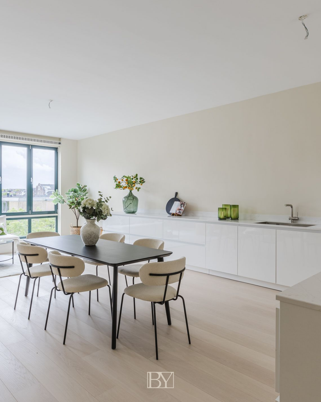 Professioneel gestylede interieurfoto homestaging woning